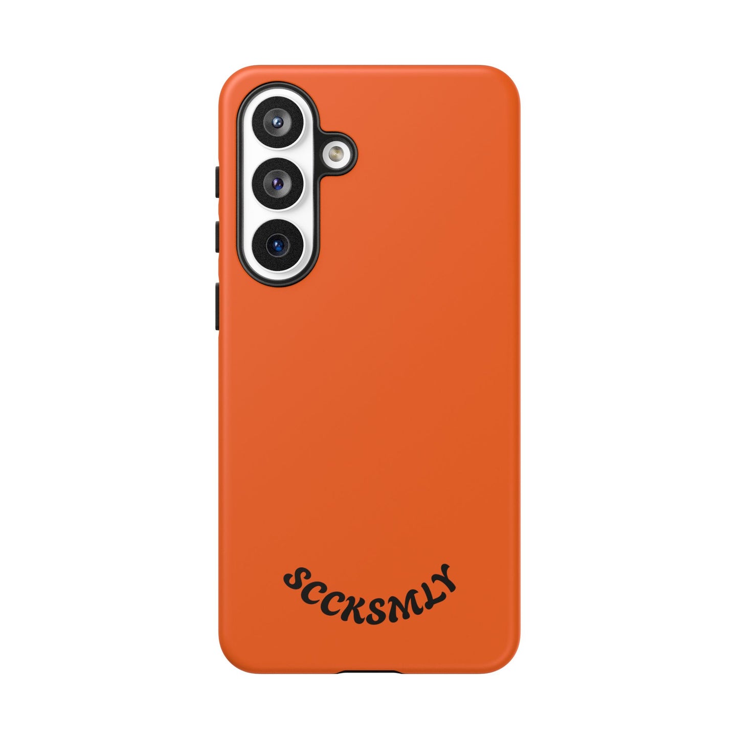 SOLID Tangerine Tough Case for Samsung