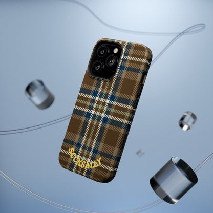 Earth and Sky Plaid Phone Case for Apple