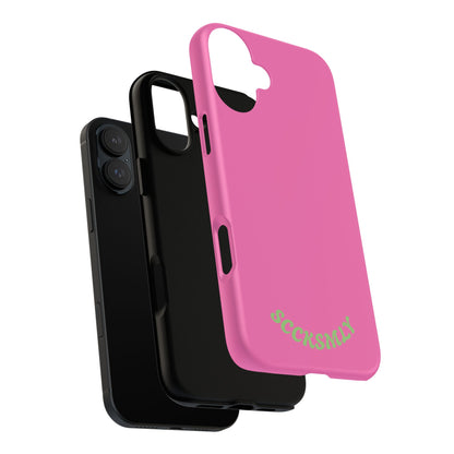 SOLID Sweet Static Pink Tough Case for Apple