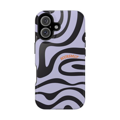 Purple Swirl Phone Case for Apple