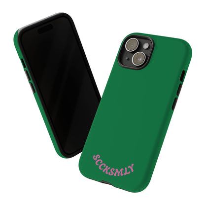 SOLID Garden Pink Tough Case for Apple