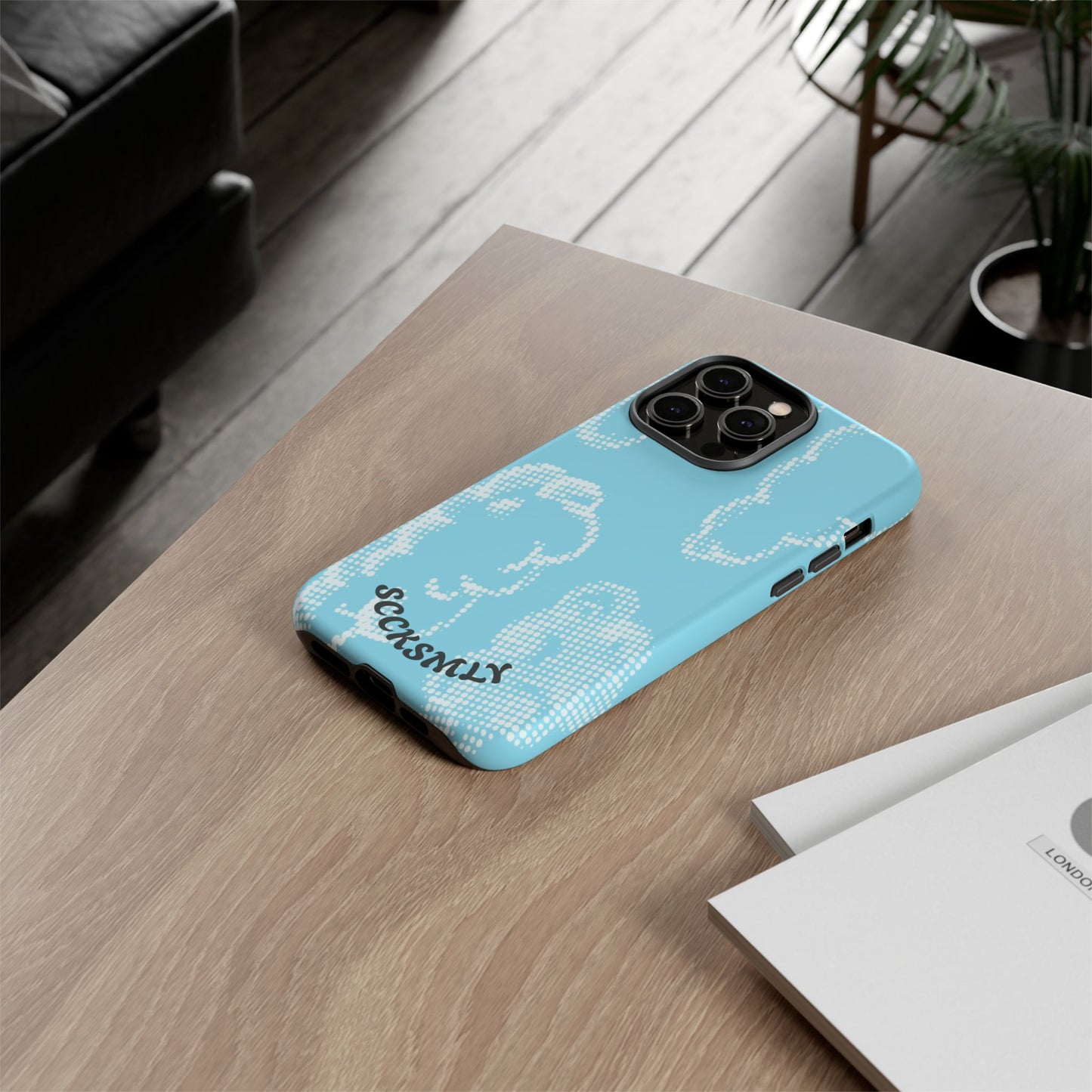 Comic Dot Sky Tough Phone Case for Apple