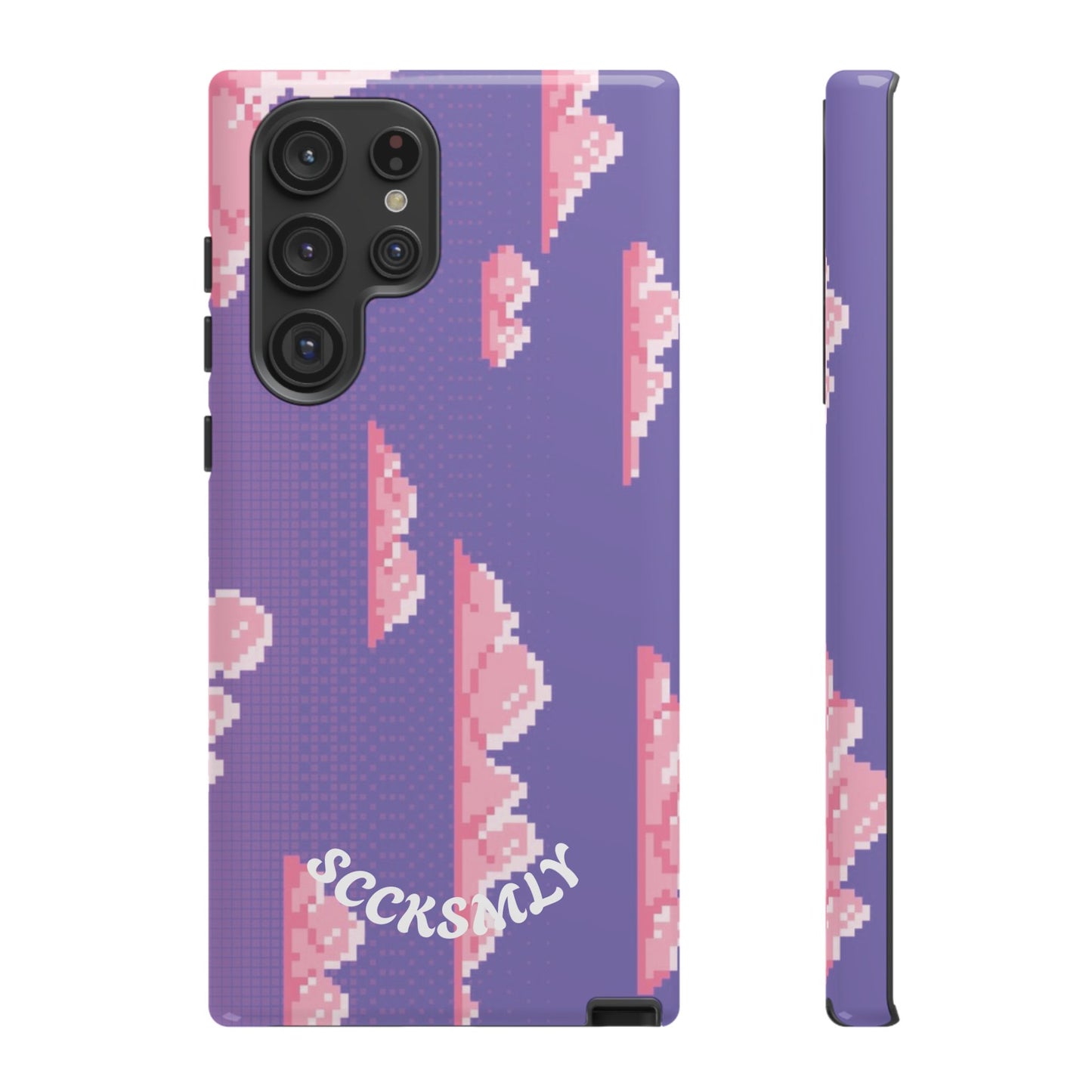 Purple Cotton Candy Sky Tough Phone Case for Samsung