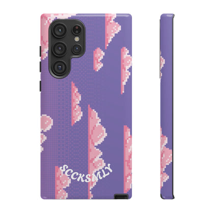 Purple Cotton Candy Sky Tough Phone Case for Samsung