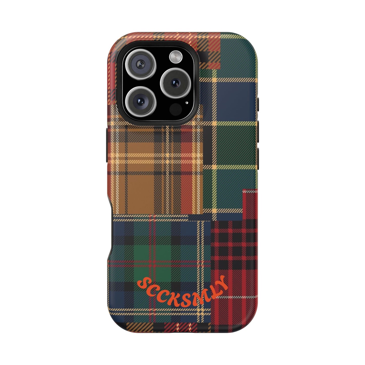 Heritage Hues Patchwork Tough Phone Case for Apple