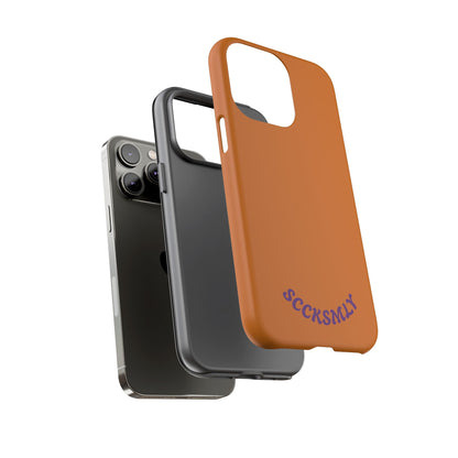 SOLID Burned Plum Tough Case for Apple