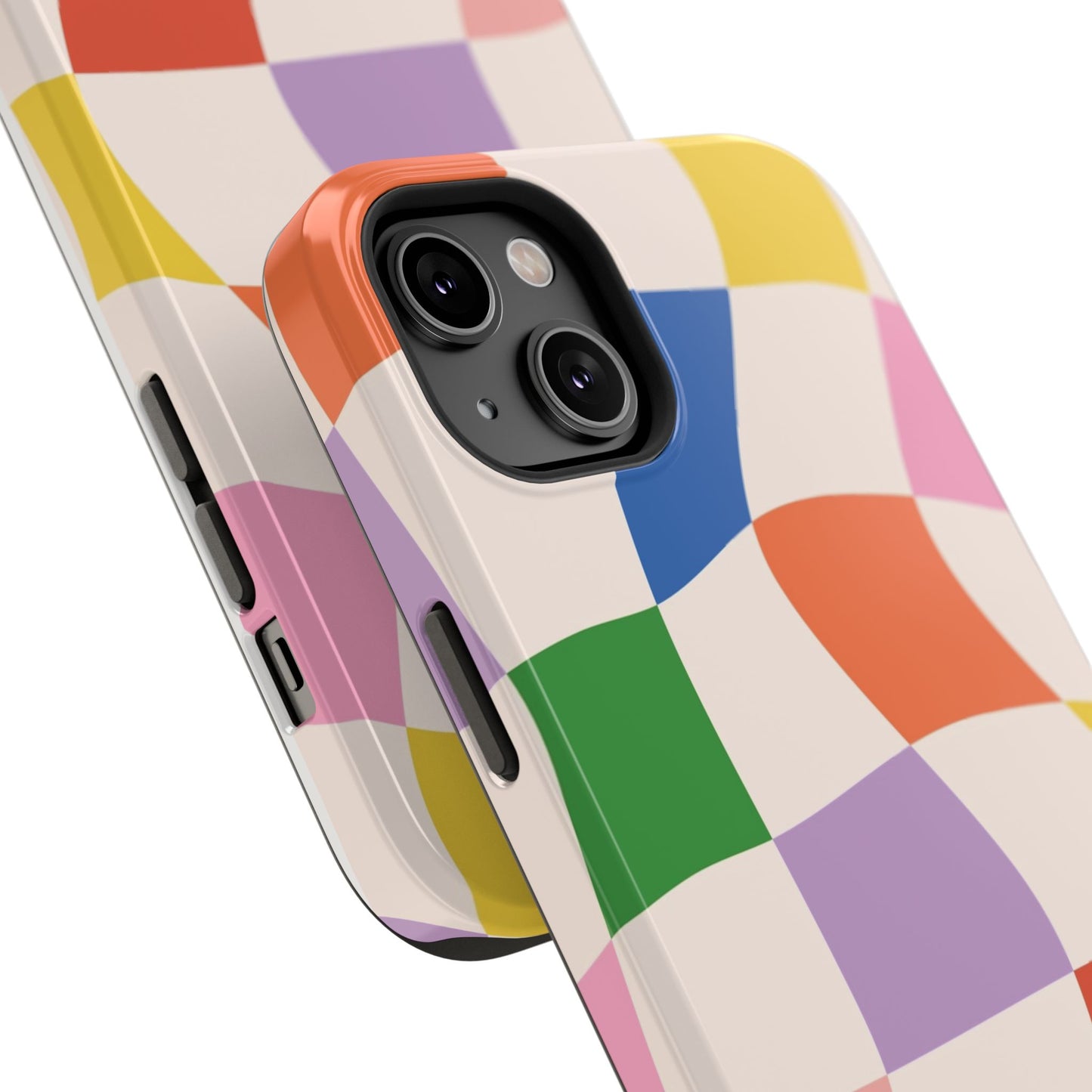 Checker Flicker Phone Case "IOS or Apple"