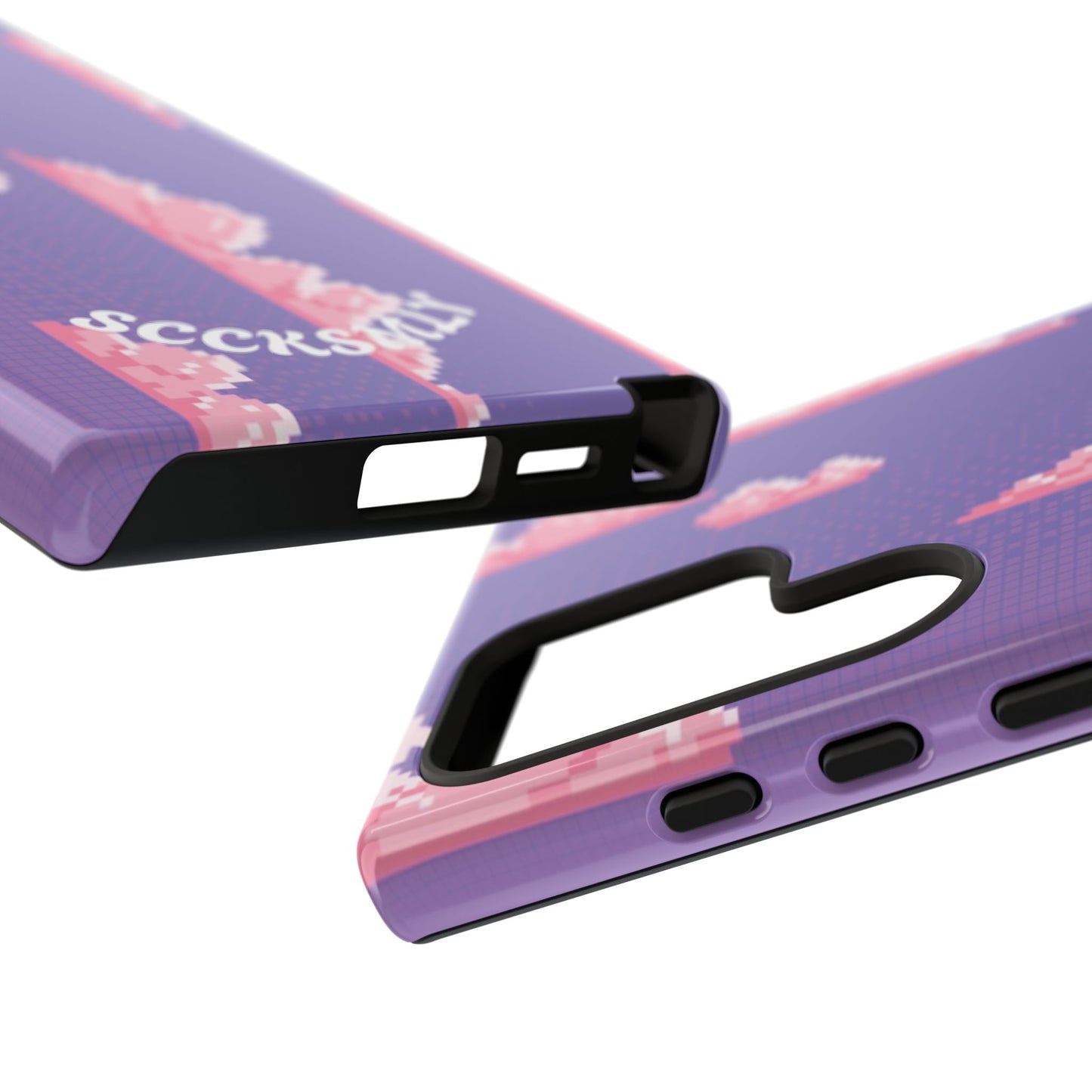 Purple Cotton Candy Sky Tough Phone Case for Samsung