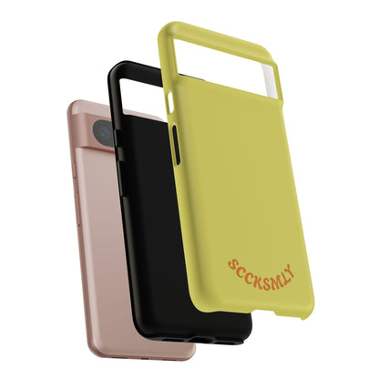 SOLID Lemon Dijon Glaze Tough Case for Google Pixel