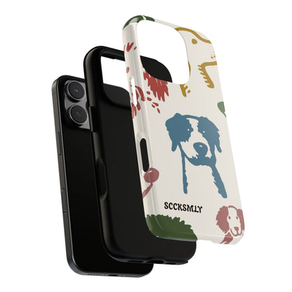 Paws & Portraits Tough Phone Case for Apple
