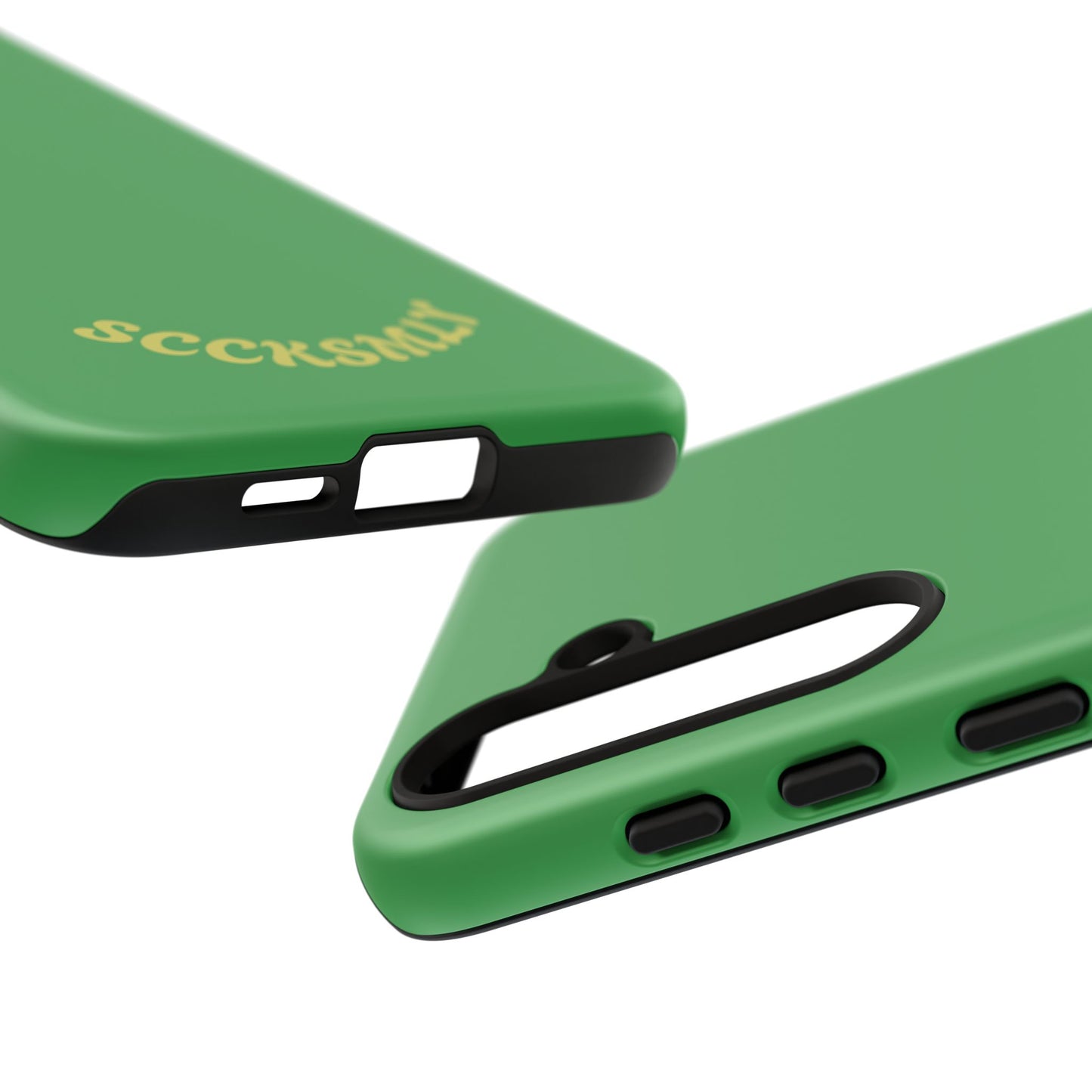 SOLID Green Grin Tough Case for Samsung