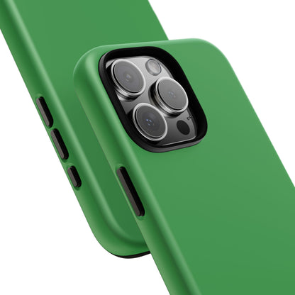 SOLID Green Grin Tough Case for Apple