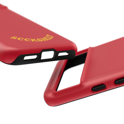 SOLID Calm Cherry Tough Case for Google Pixel