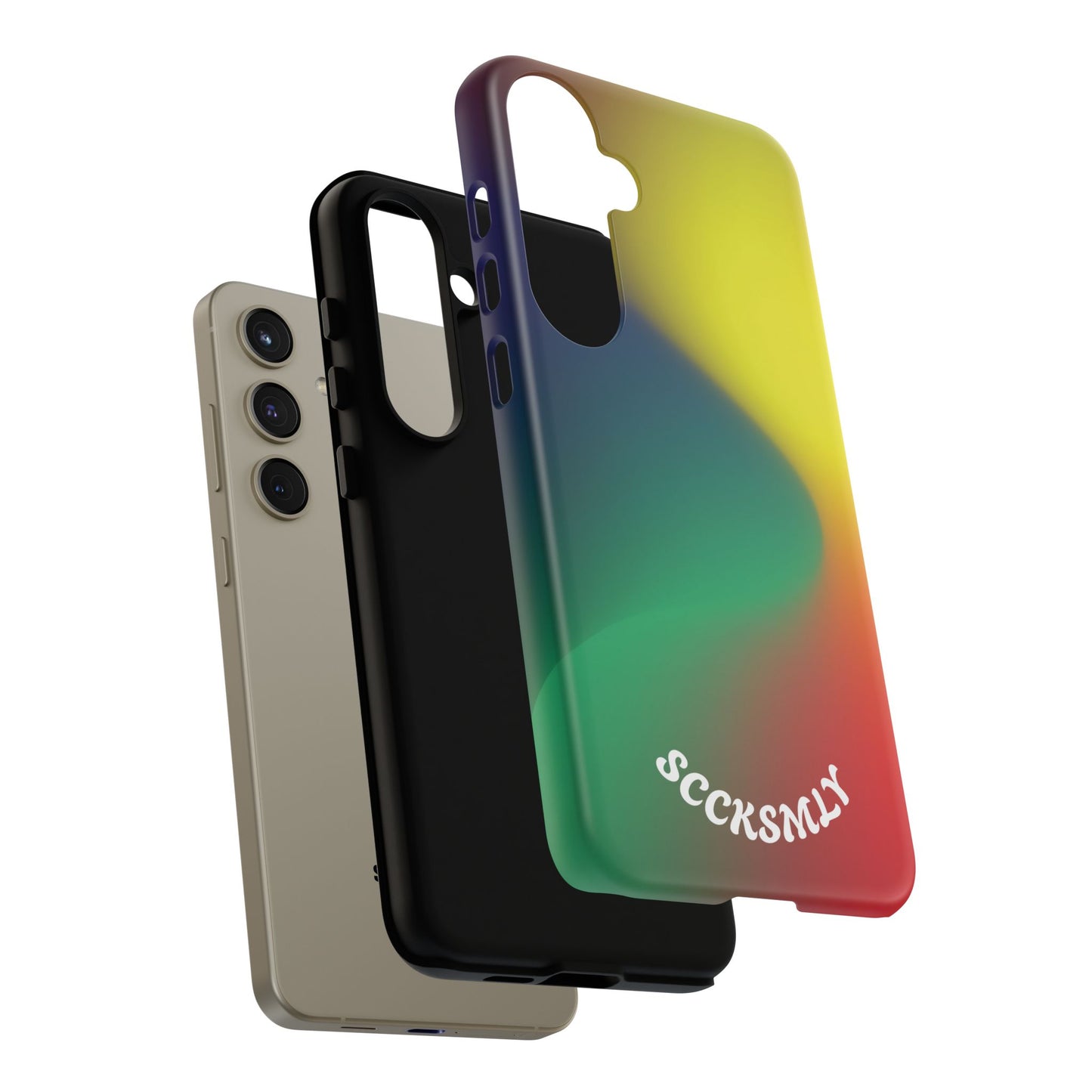 Fruit Stripe Picasso Tough Phone Case for Samsung