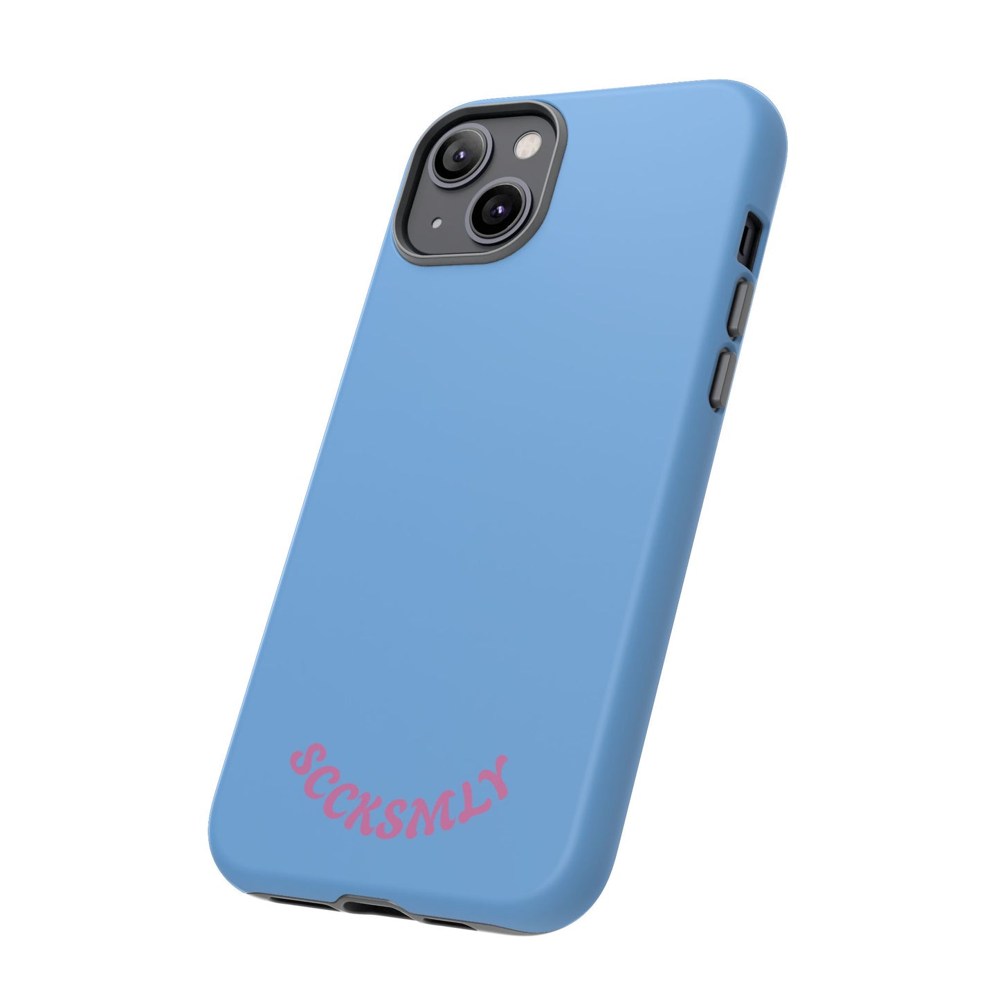SOLID Blue Candie Tough Case for Apple