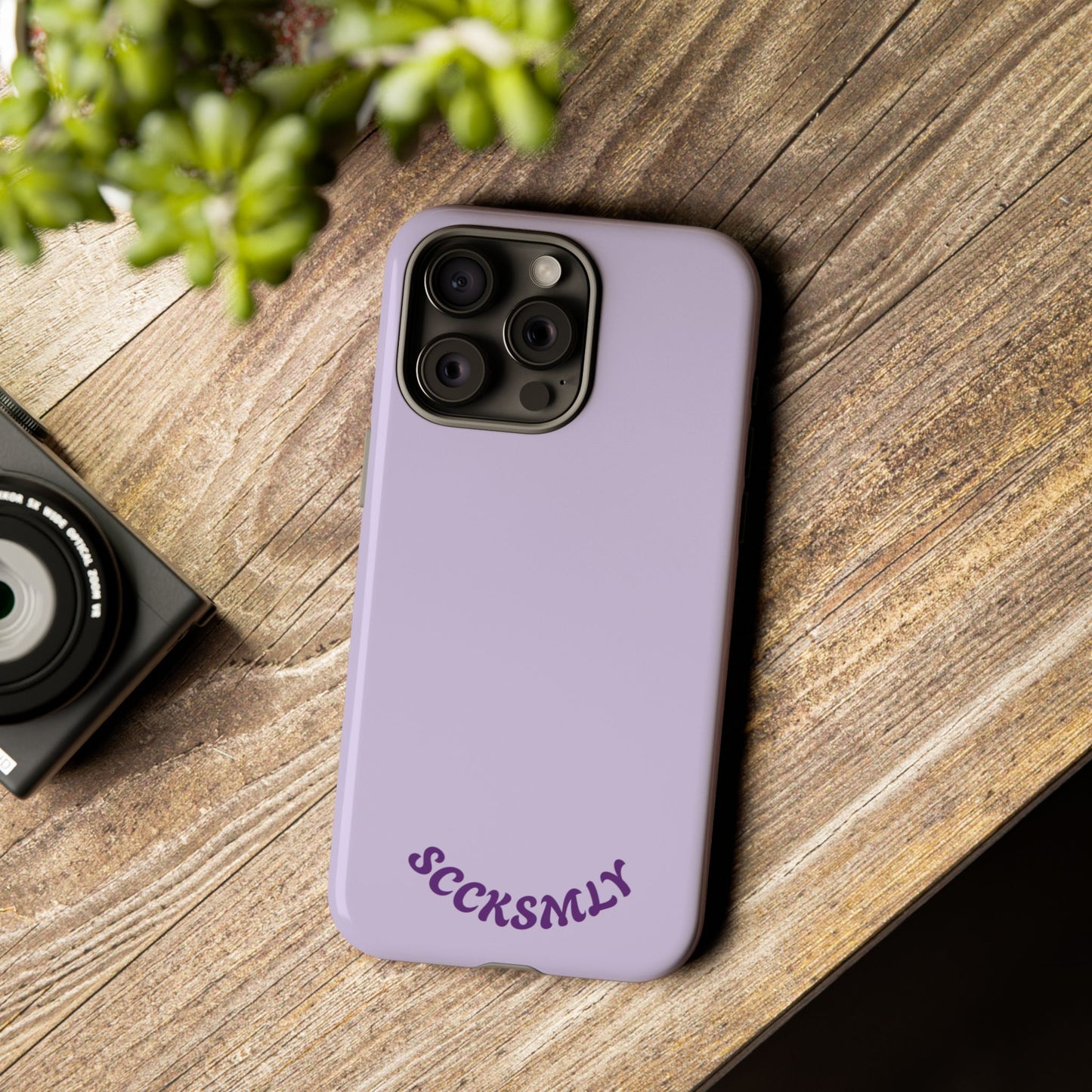 SOLID Morning Lilac Tough Case for Apple