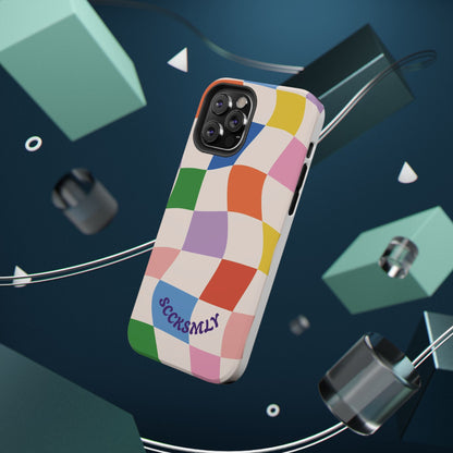 Checker Flicker Phone Case Apple
