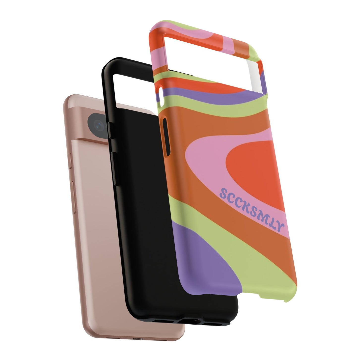 Curvy Swirl Phone Case for Google Pixel