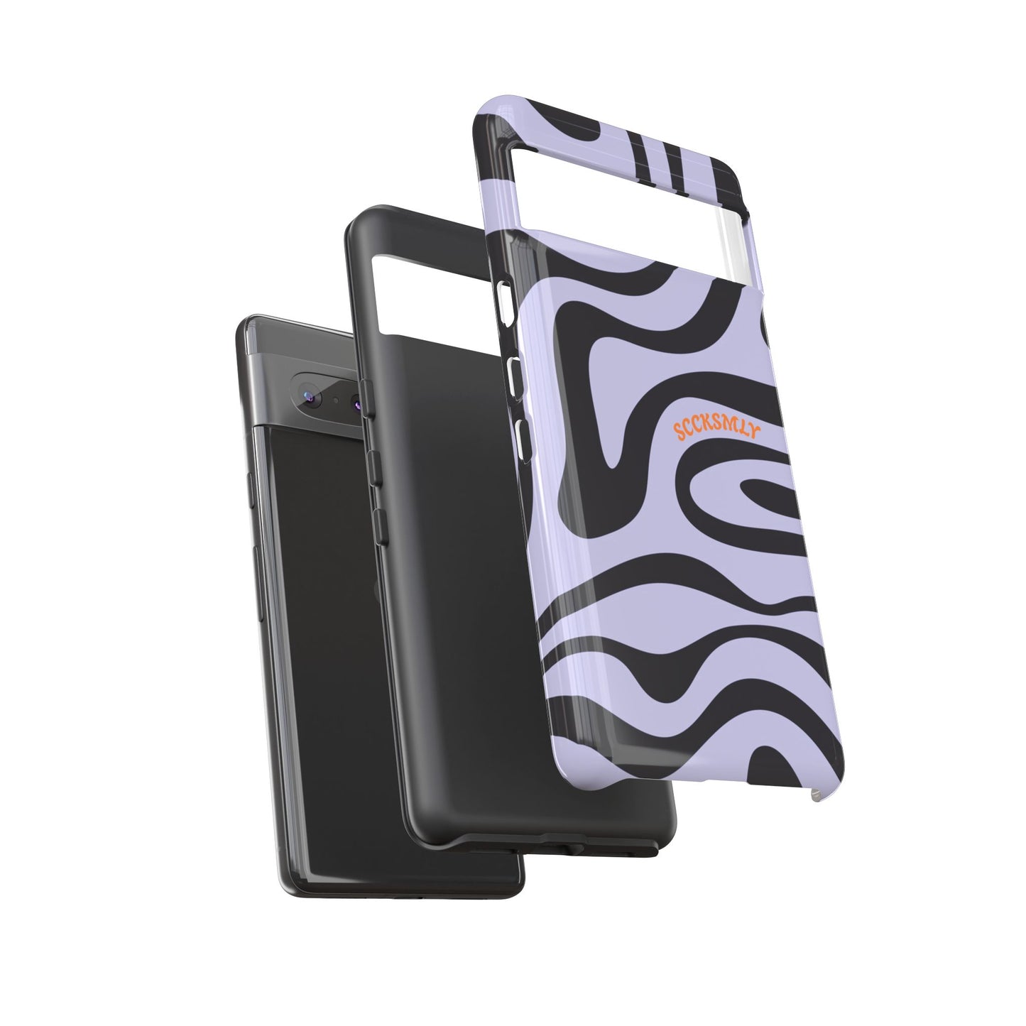 Purple Swirl Phone Case for Google Pixel