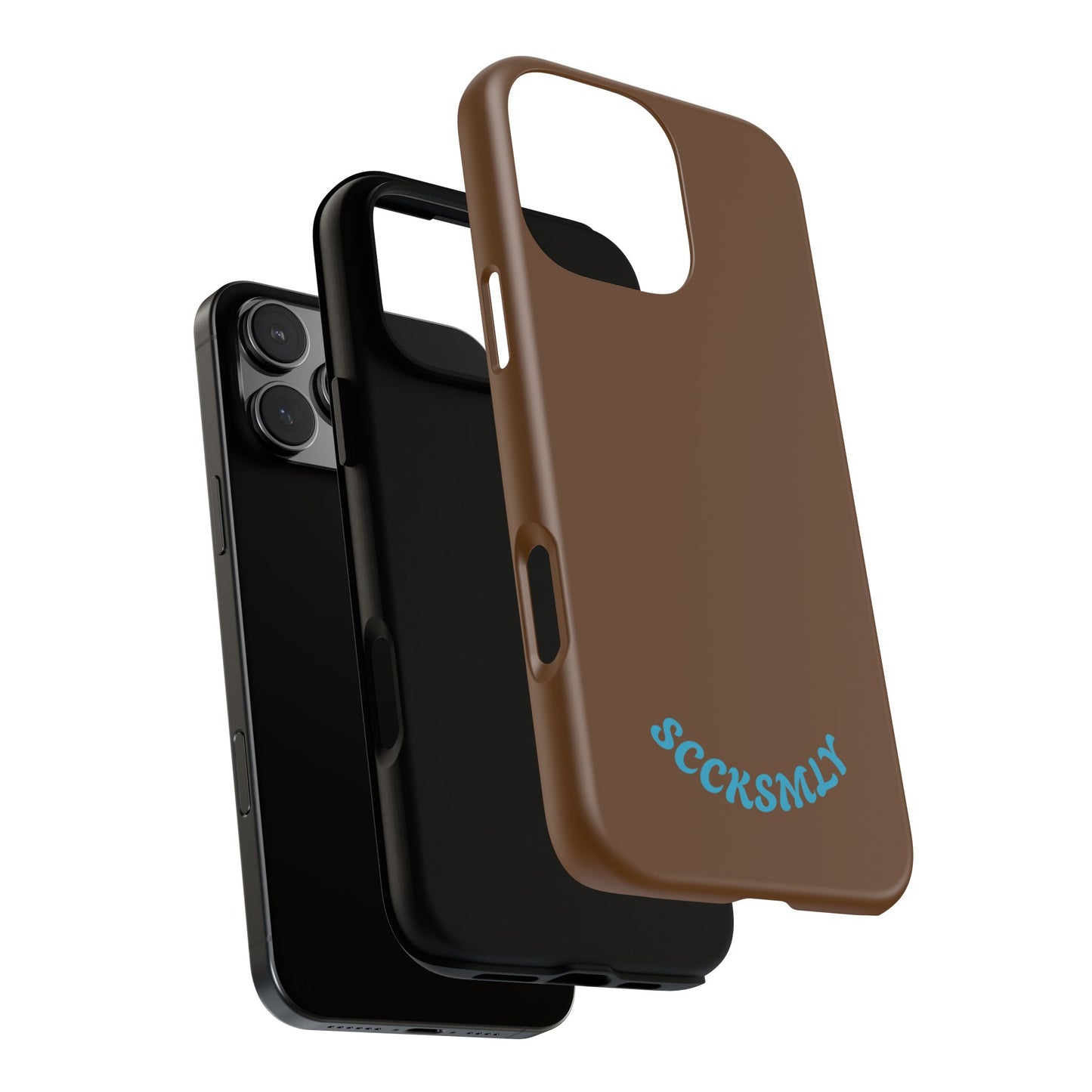 SOLID Chocolate Coco Tough Case for Apple