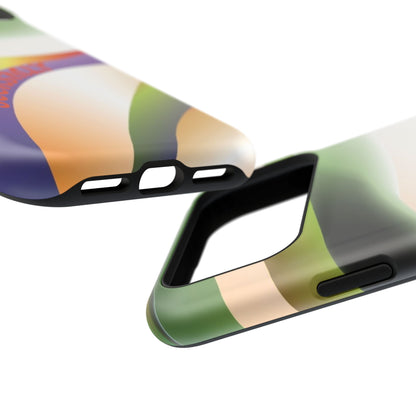 Green Waves Phone Case for Apple