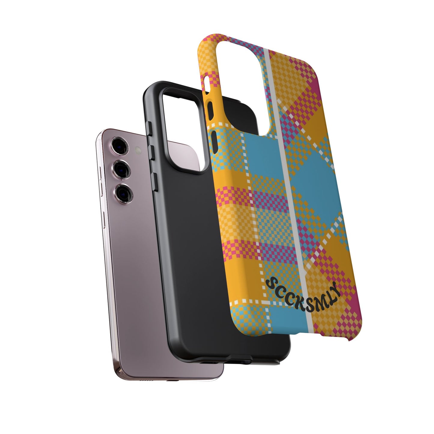 Pattern Punch Phone Case for Samsung