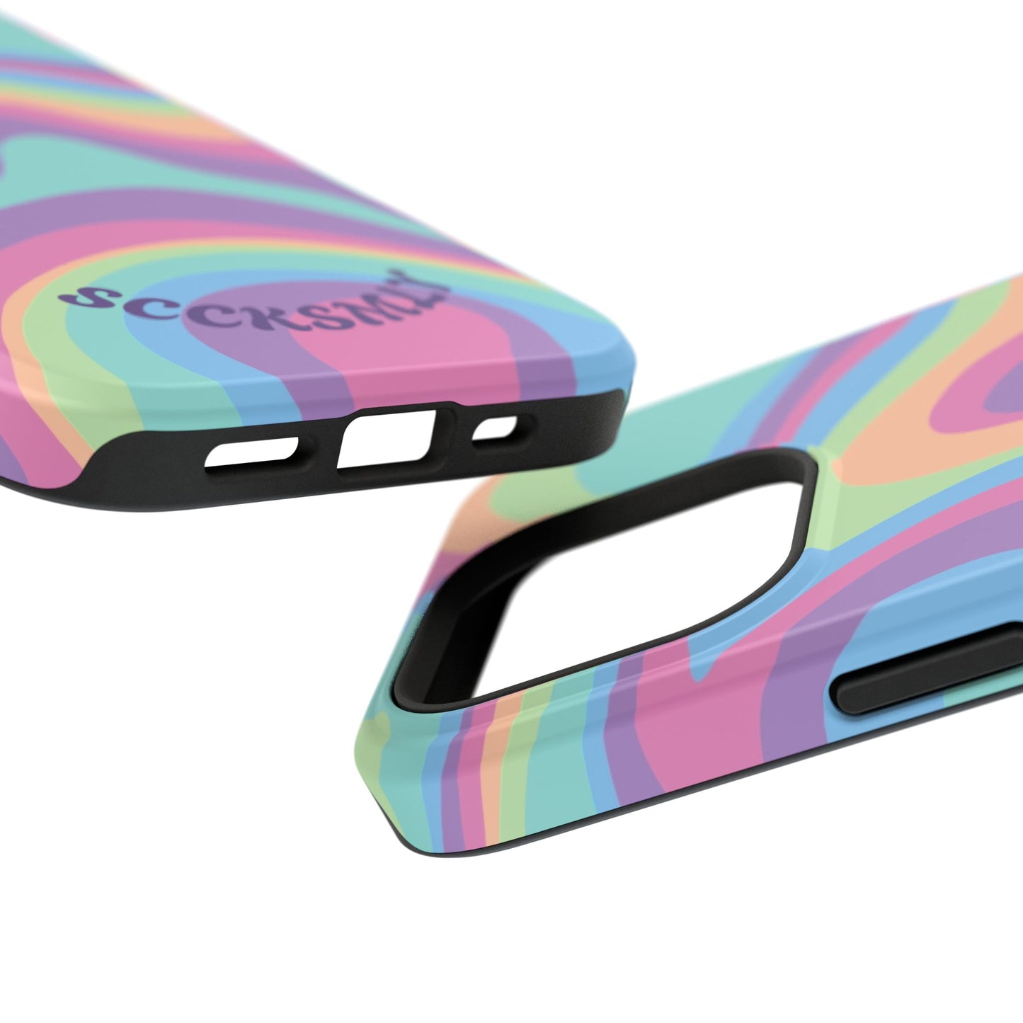 Pastel Swirl Phone Case for Apple