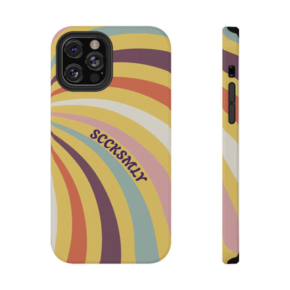 Vintage Groove Phone Case for Apple