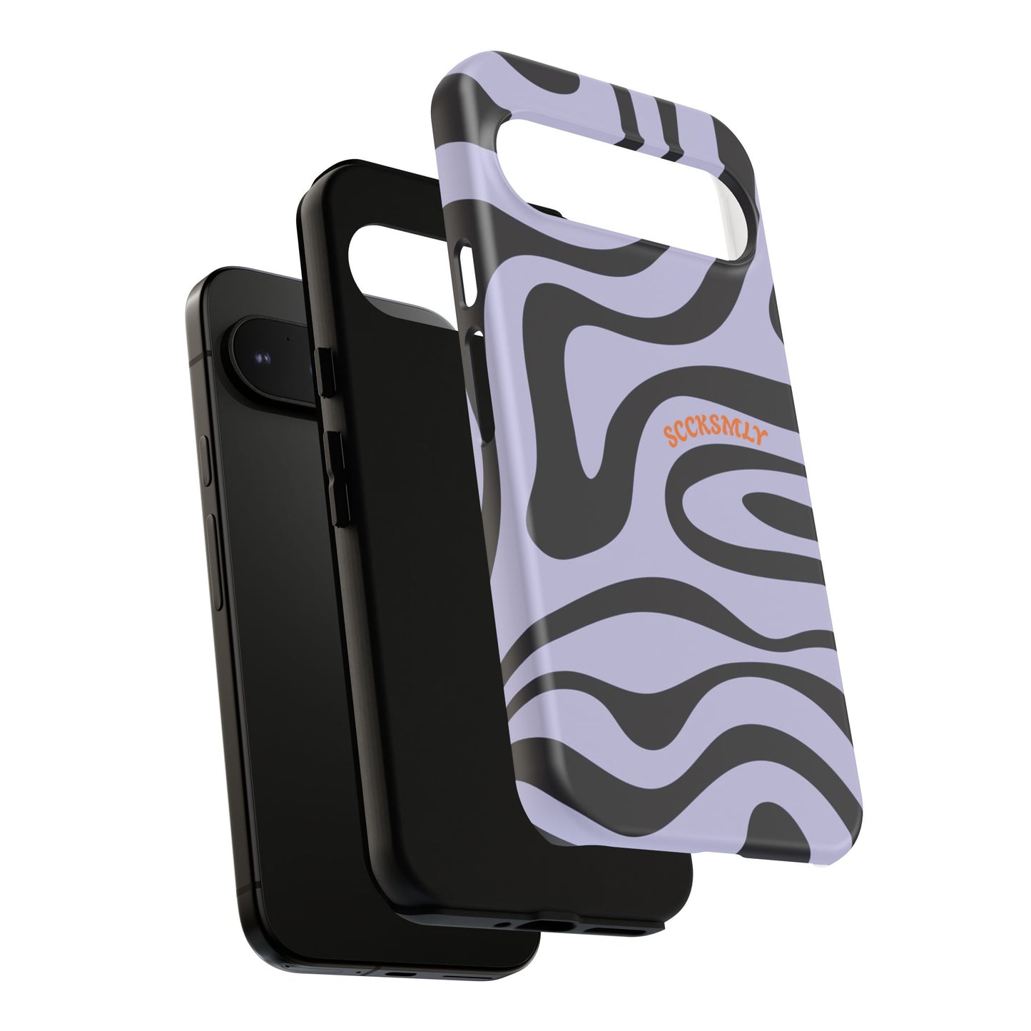 Purple Swirl Phone Case for Google Pixel
