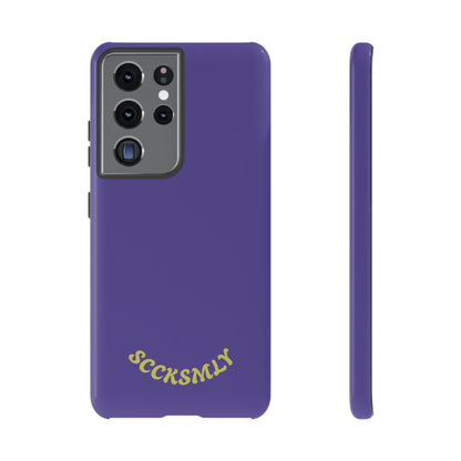 SOLID Dreamy Dusk Purple Tough Case for Samsung