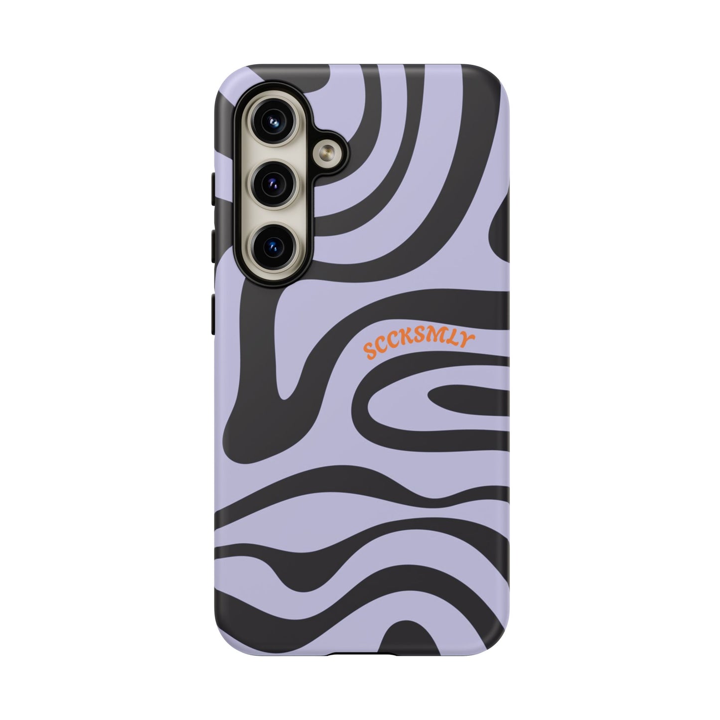Purple Swirl Phone Case for Samsung