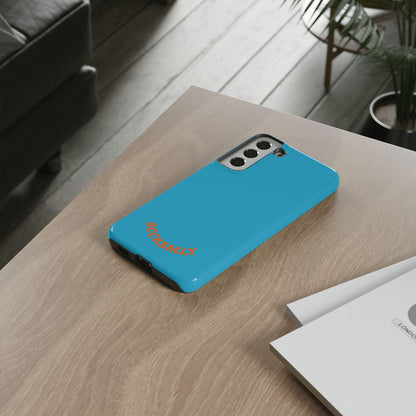 SOLID Blue Spook Tough Case for Samsung