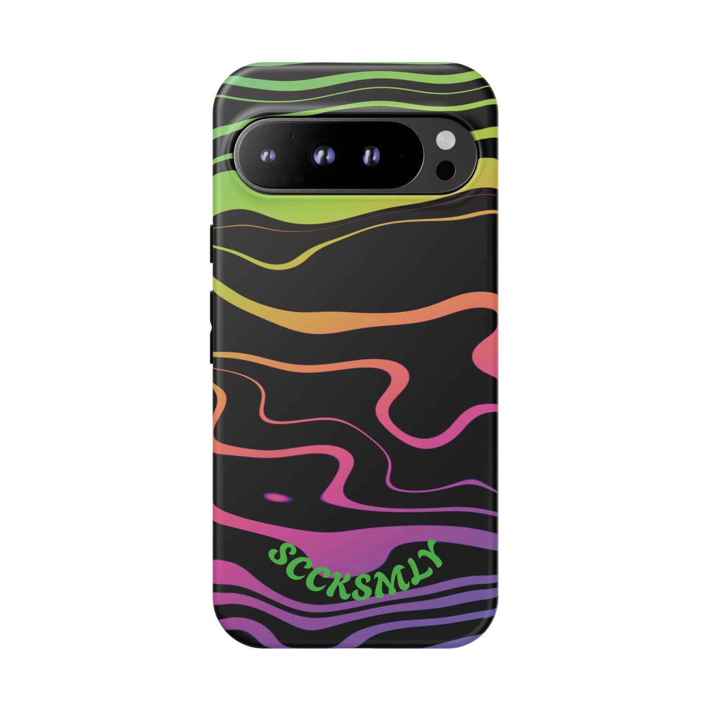 Dark Rainbow Tough Case For Google Pixel