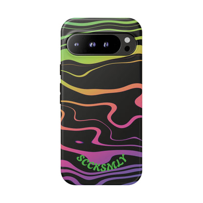 Dark Rainbow Tough Case For Google Pixel