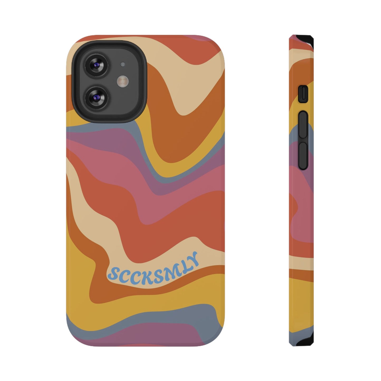 Warm Retro Phone Case for Apple