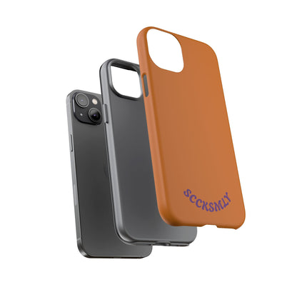 SOLID Burned Plum Tough Case for Apple