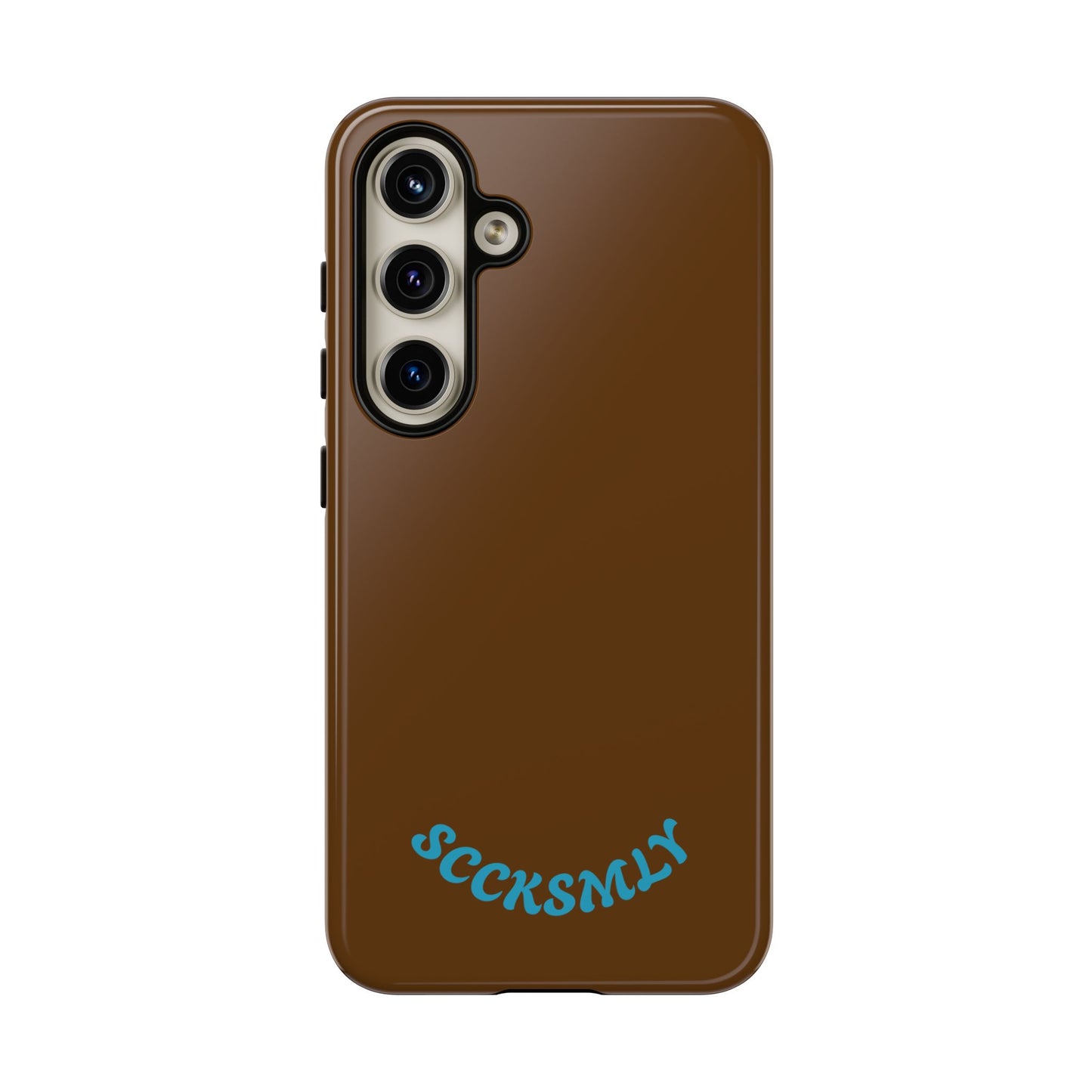 SOLID Chocolate Coco Tough Case for Samsung