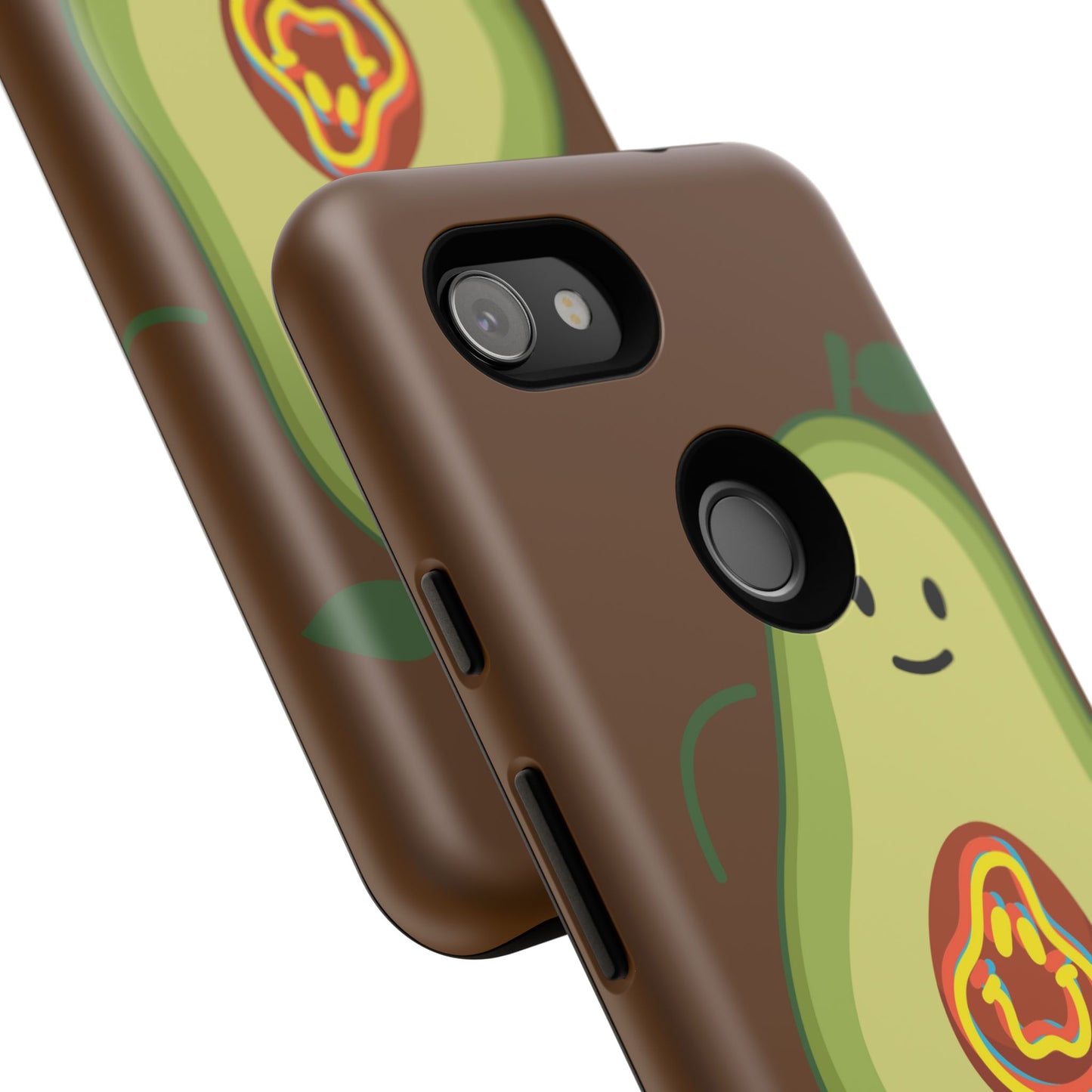 "Google Pixel" Playful Vegan Avocado Phone Case - Tough, Durable Protection with a Fun Design