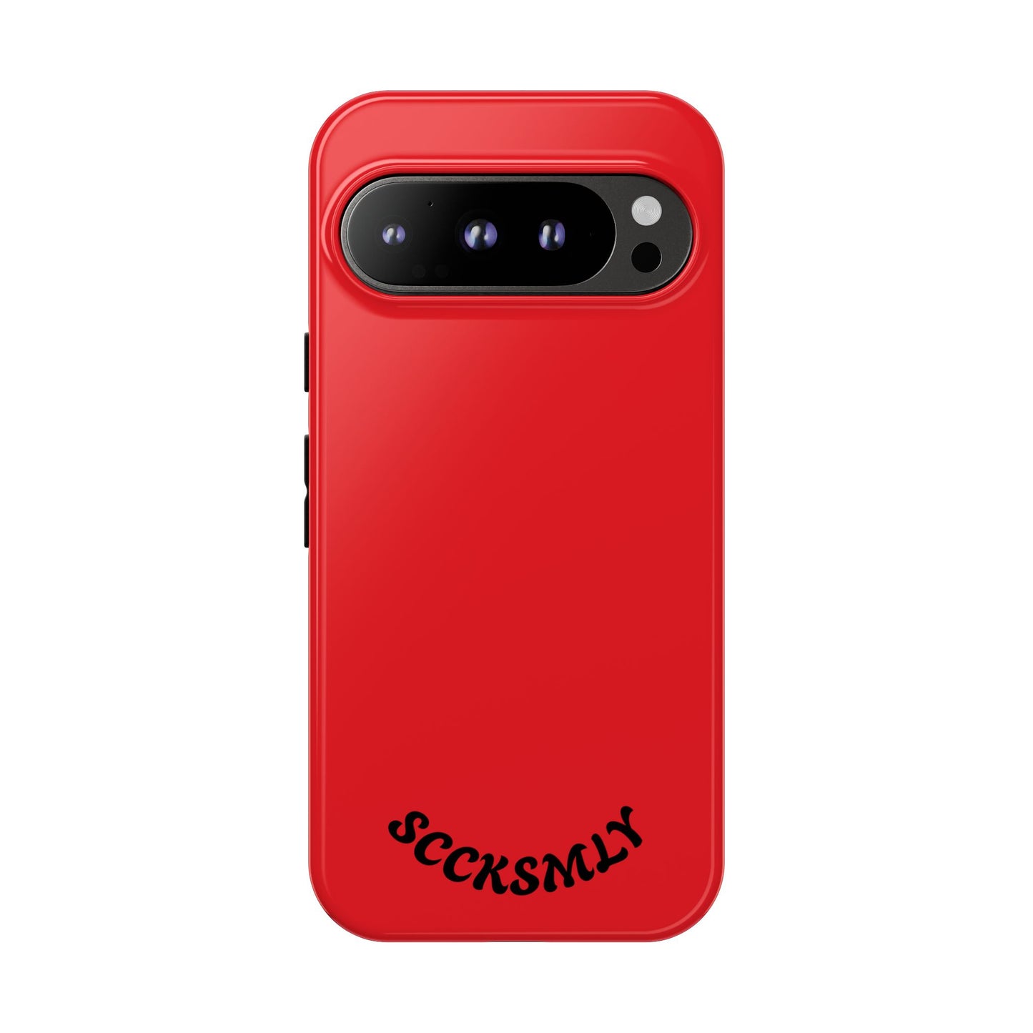 SOLID Screaming Red Tough Casee for Google Pixel