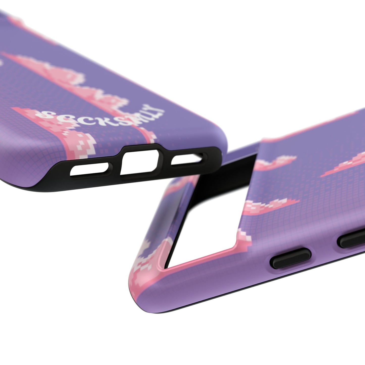 Purple Cotton Candy Sky Tough Phone Case for Google Pixel