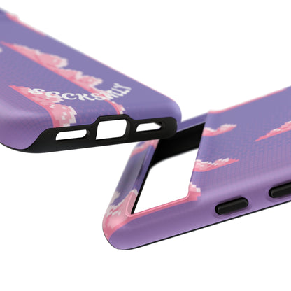 Purple Cotton Candy Sky Tough Phone Case for Google Pixel