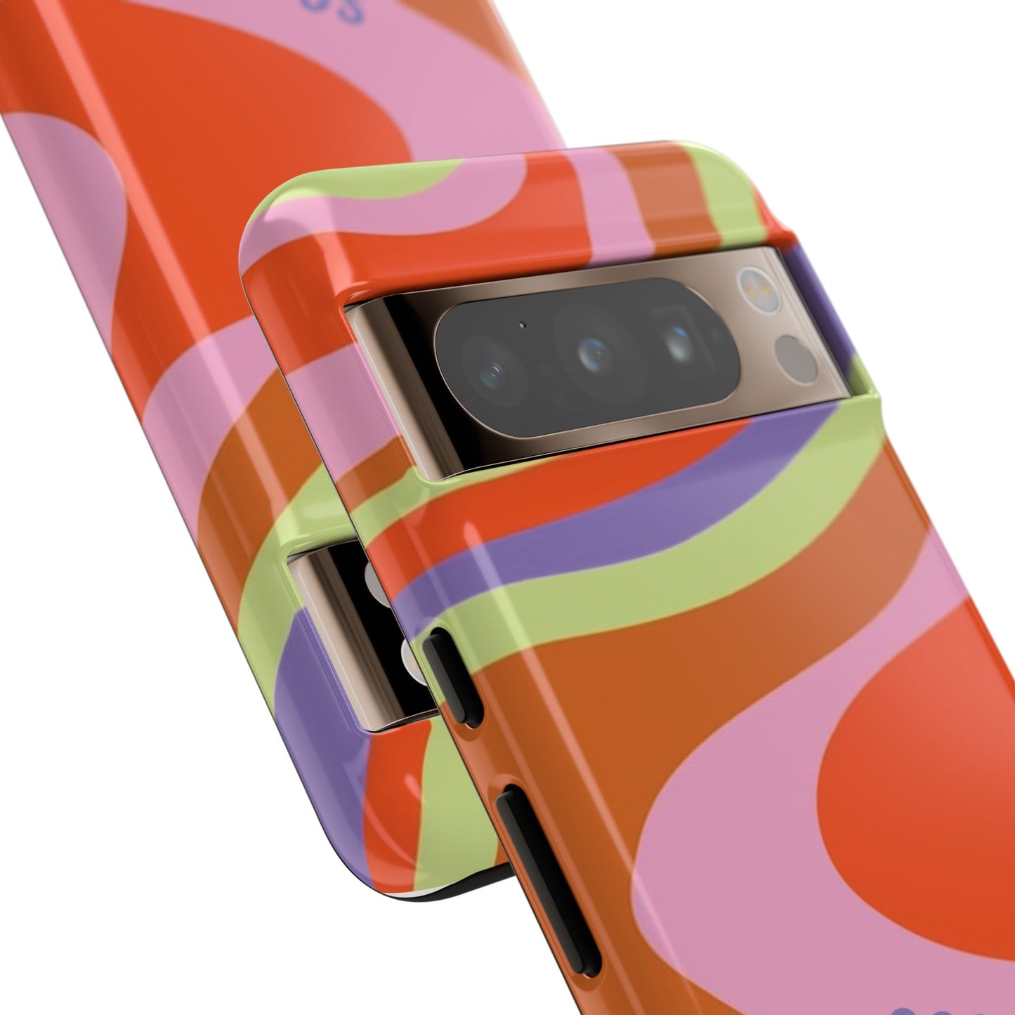 Curvy Swirl Phone Case for Google Pixel