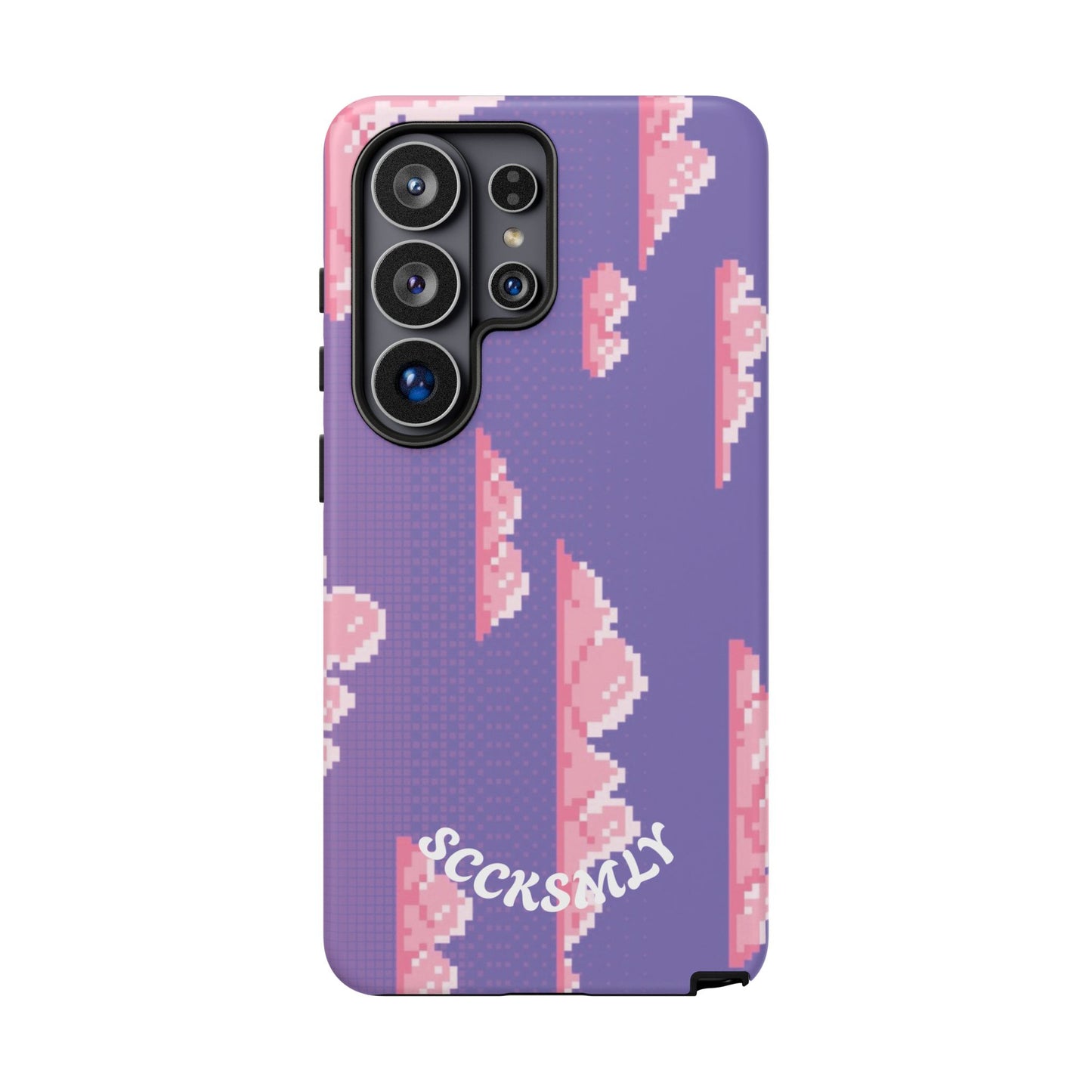 Purple Cotton Candy Sky Tough Phone Case for Samsung