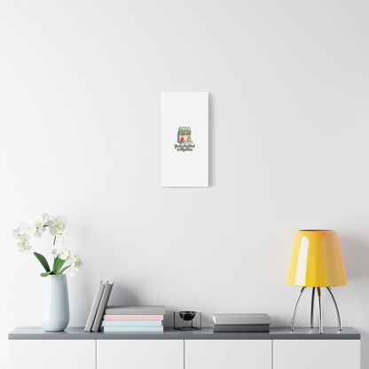 You’re the Fried to My Fries Canvas | Retro Diner Matchbook, Pantry Label Art