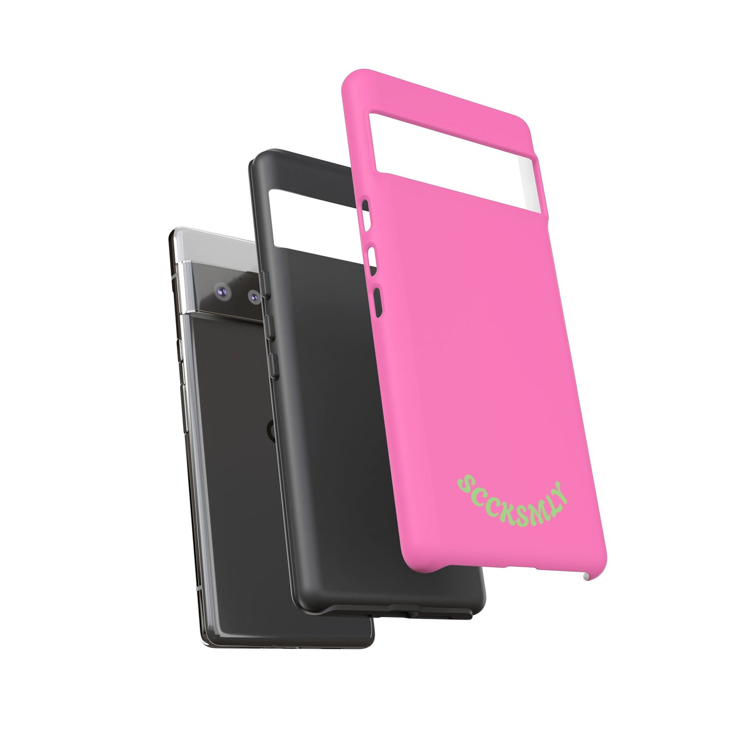 SOLID Sweet Static Pink Tough Case for Google Pixel