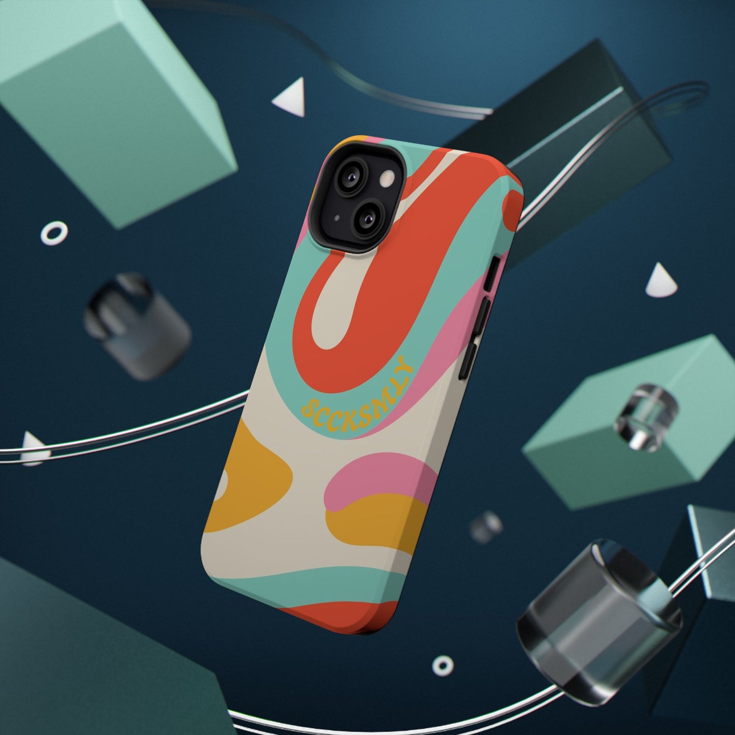 Psychodelic Acid Swirl Phone Case for Apple