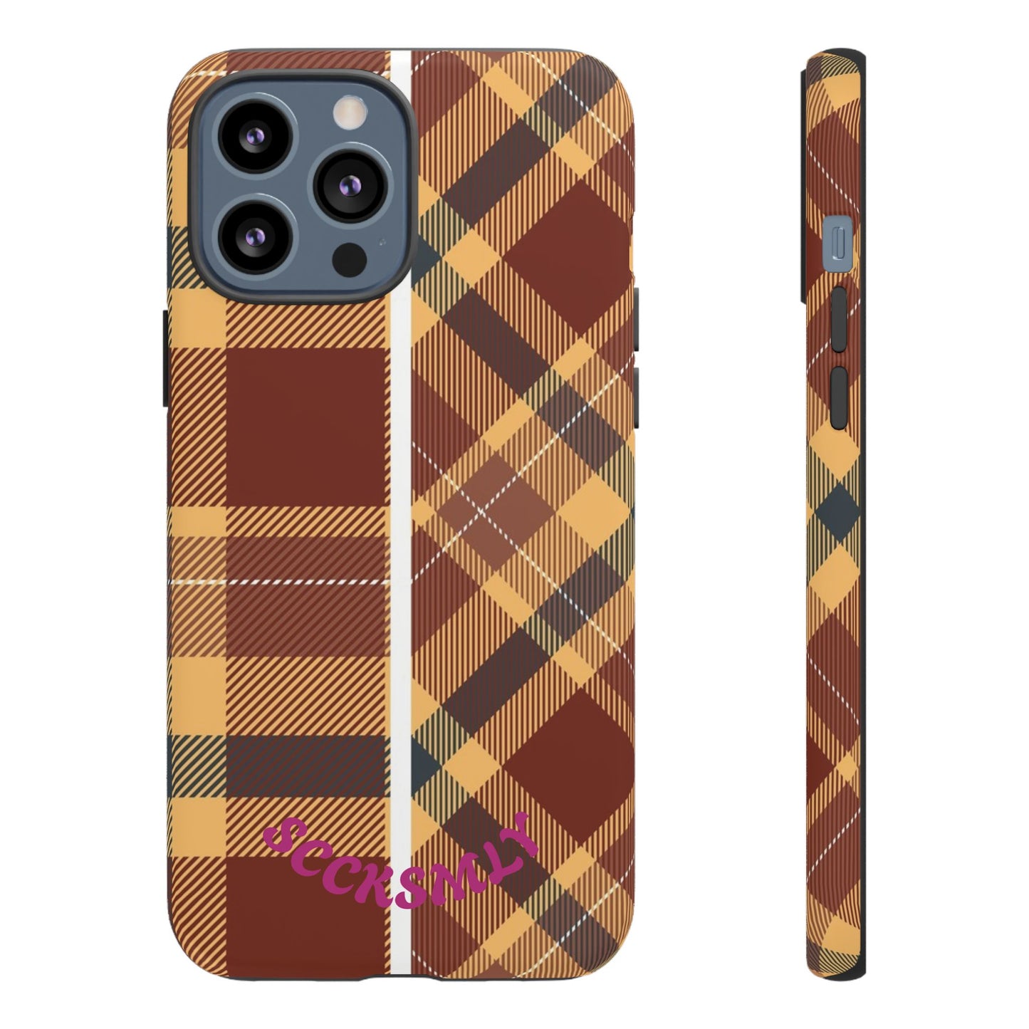 Autumn Plaid Phone Case for Apple