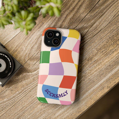 Checker Flicker Phone Case Apple