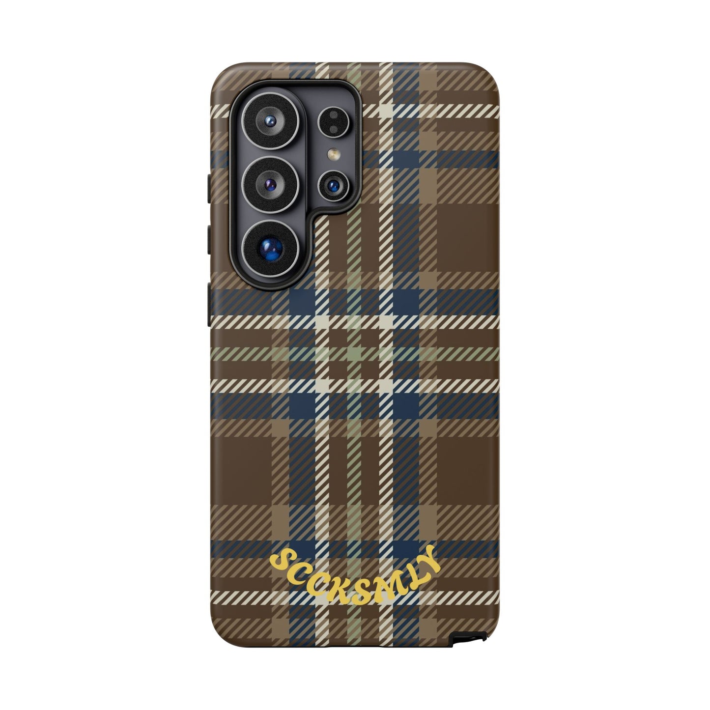 Earth and Sky Plaid Phone Case for Samsung