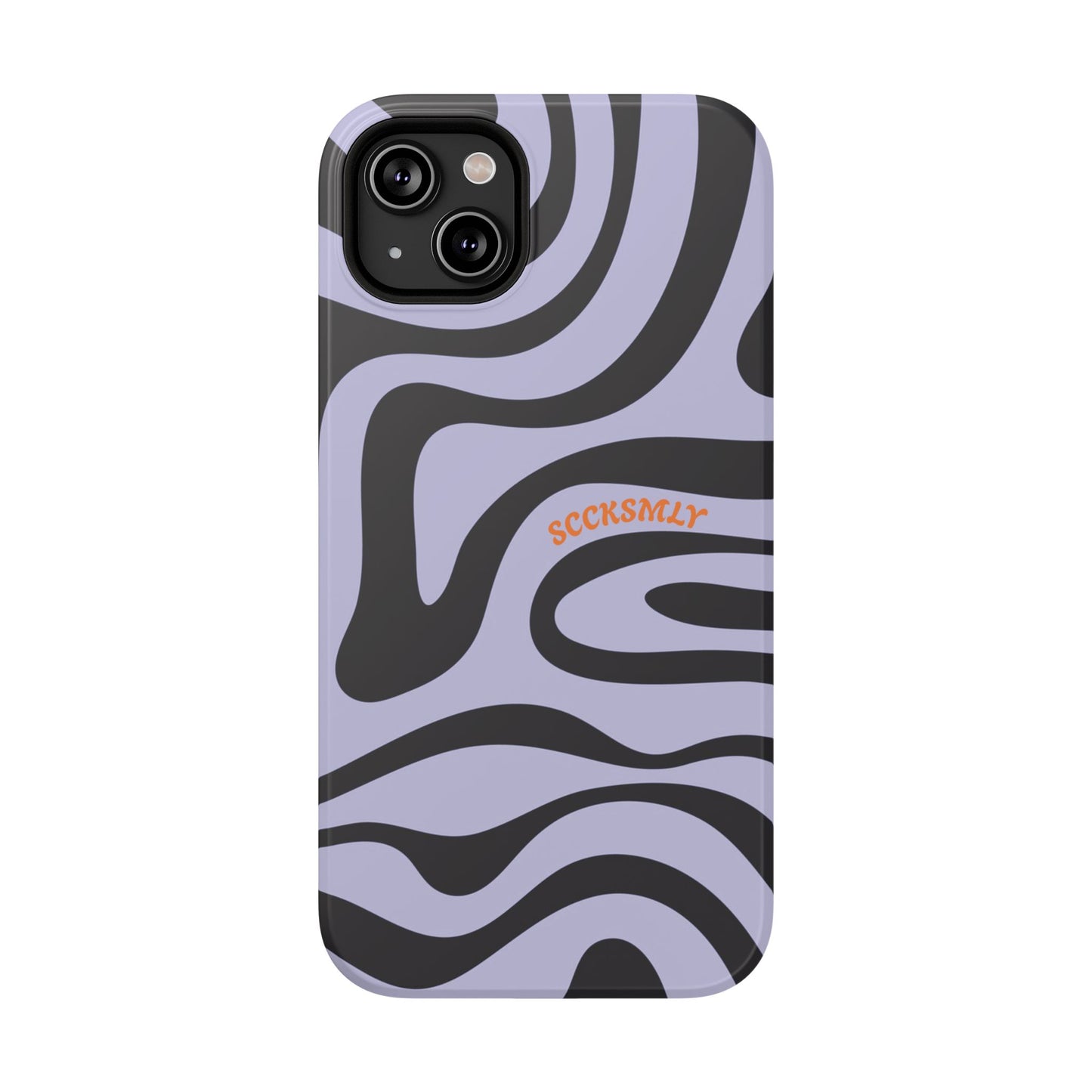 Purple Swirl Phone Case for "IOS or Apple"